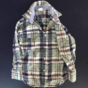 Crewcuts button down boys size 4/5